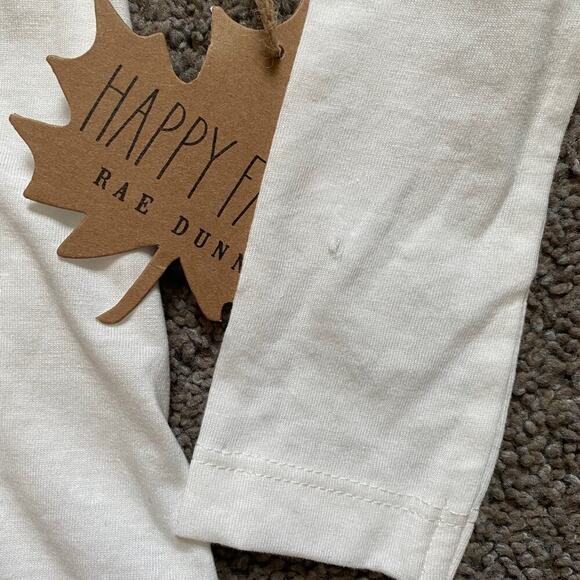 Rae Dunn “HELLO FALL” girls fall outfit featuring pumpkins on pants- size 4 - Picture 3 of 4